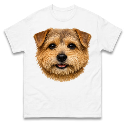 Norfolk Terrier Dog Face T Shirt 