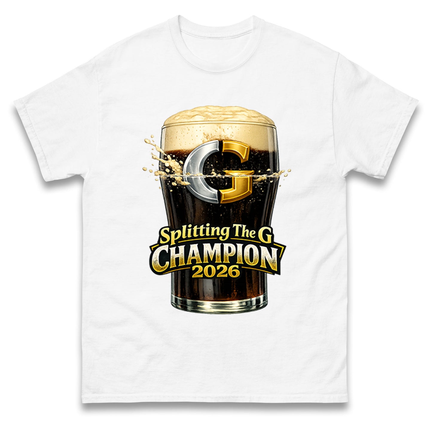 Splitting The G Champion T Shirt