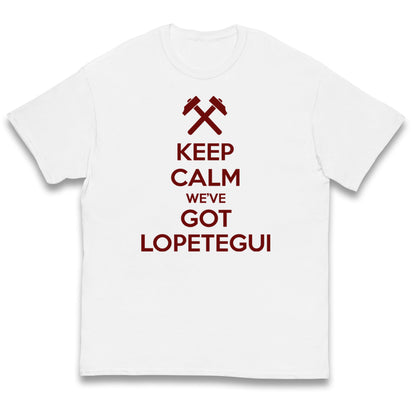 Keep Calm We've Got Lopetegui Kids T Shirt