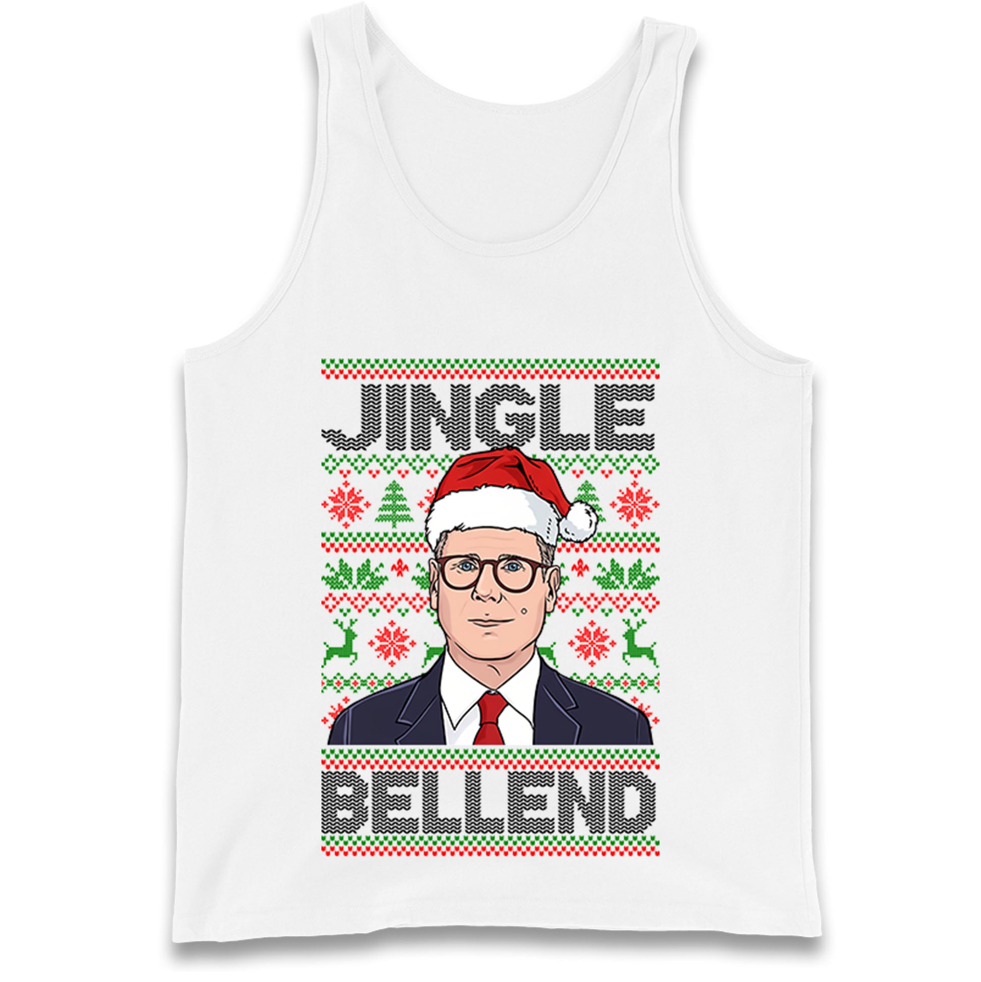 Keir Starmer Jingle Bell End Tank Top