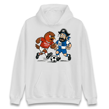 Vintage Bristol City Hoodie