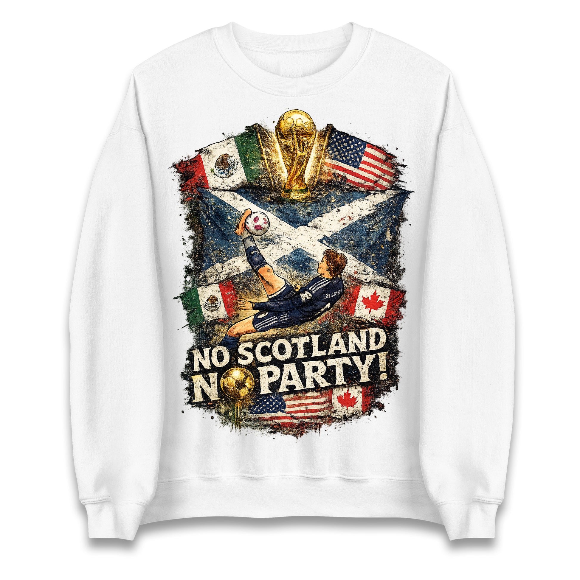 No Scotland No Party World Cup 2026 Jumper
