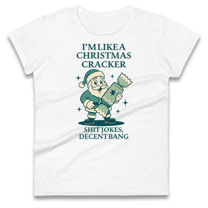 Christmas crackers Ladies T Shirt