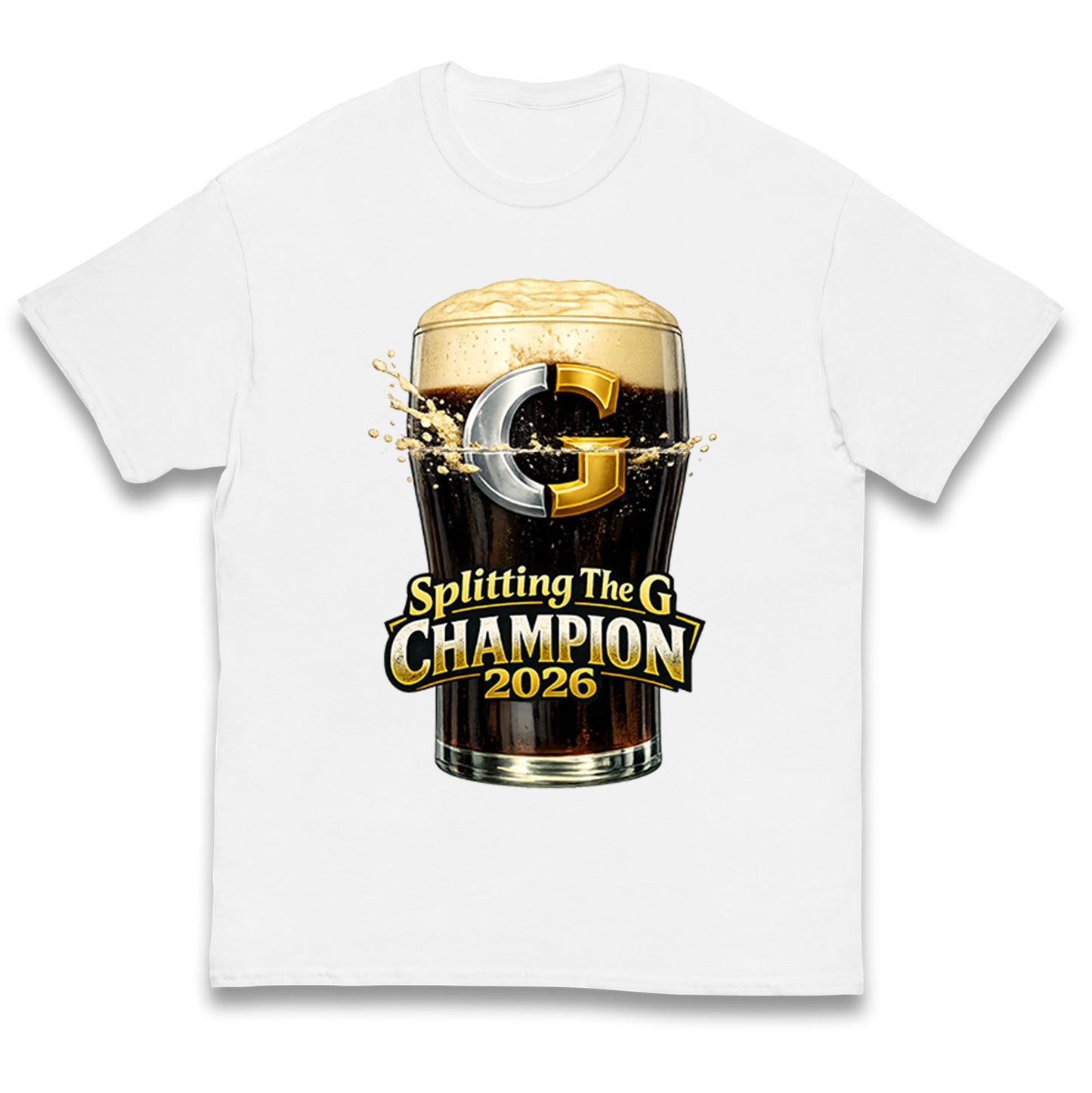 Splitting The G Champion Kids T Shirt