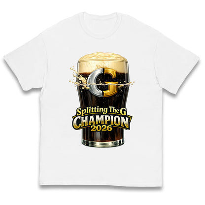 Splitting The G Champion Kids T Shirt
