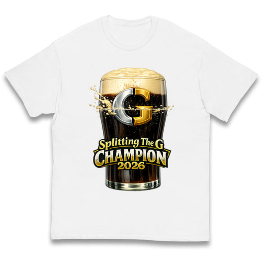 Splitting The G Champion Kids T Shirt