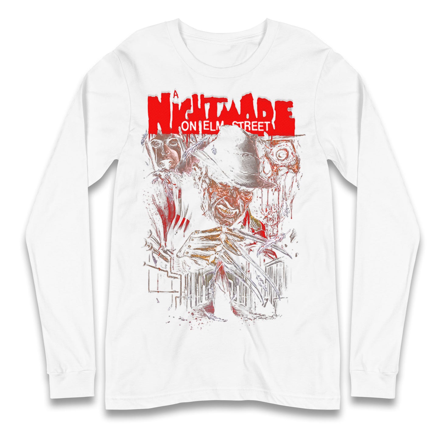 A Nightmare On Elm Street Longsleeve T Shirt 