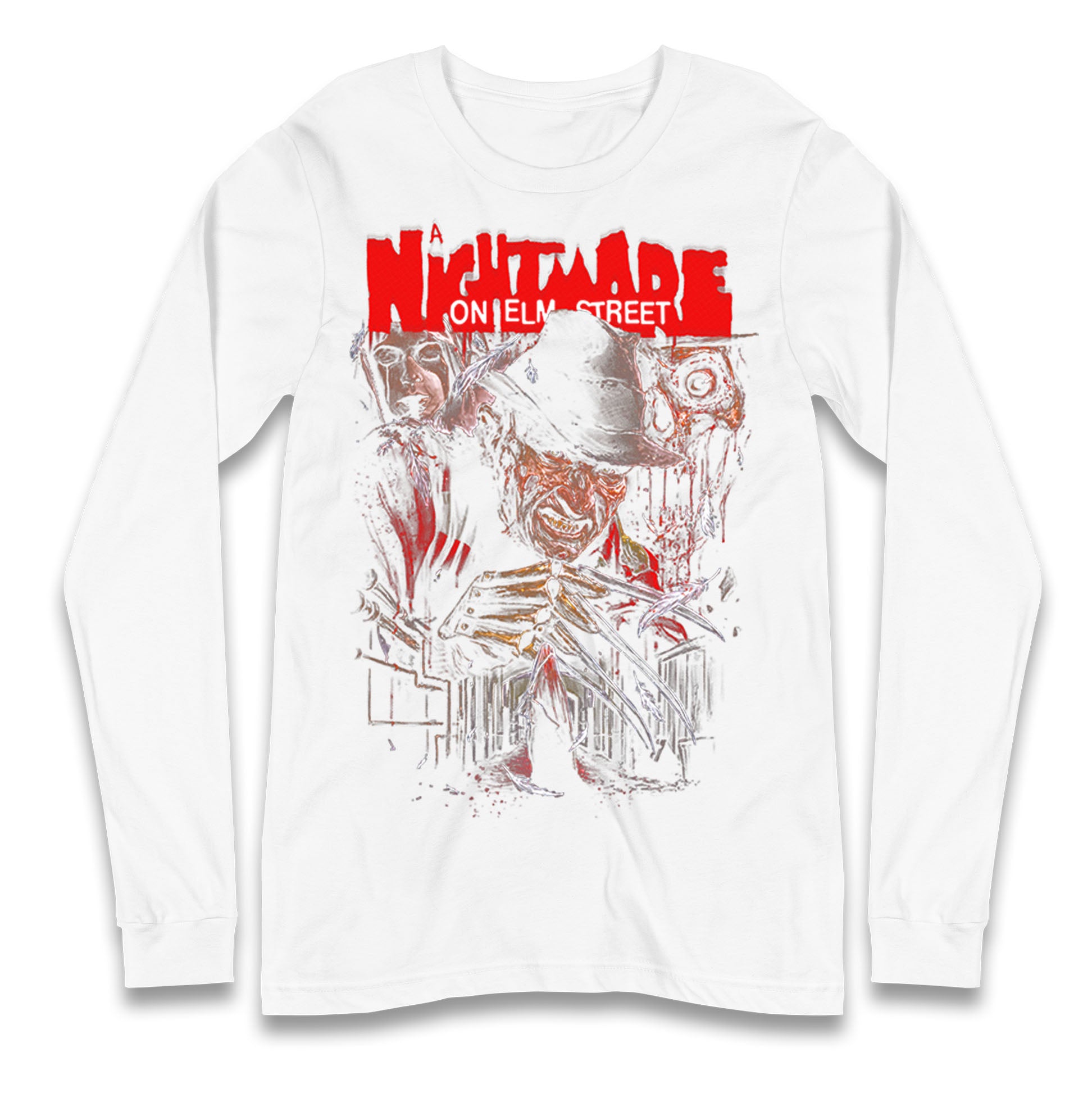 A Nightmare On Elm Street Longsleeve T Shirt 