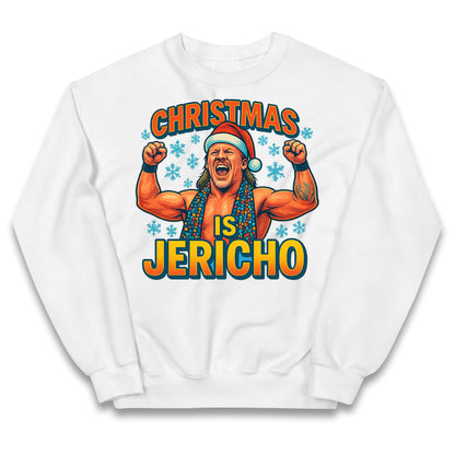 Chris Jericho Christmas Kids Jumper