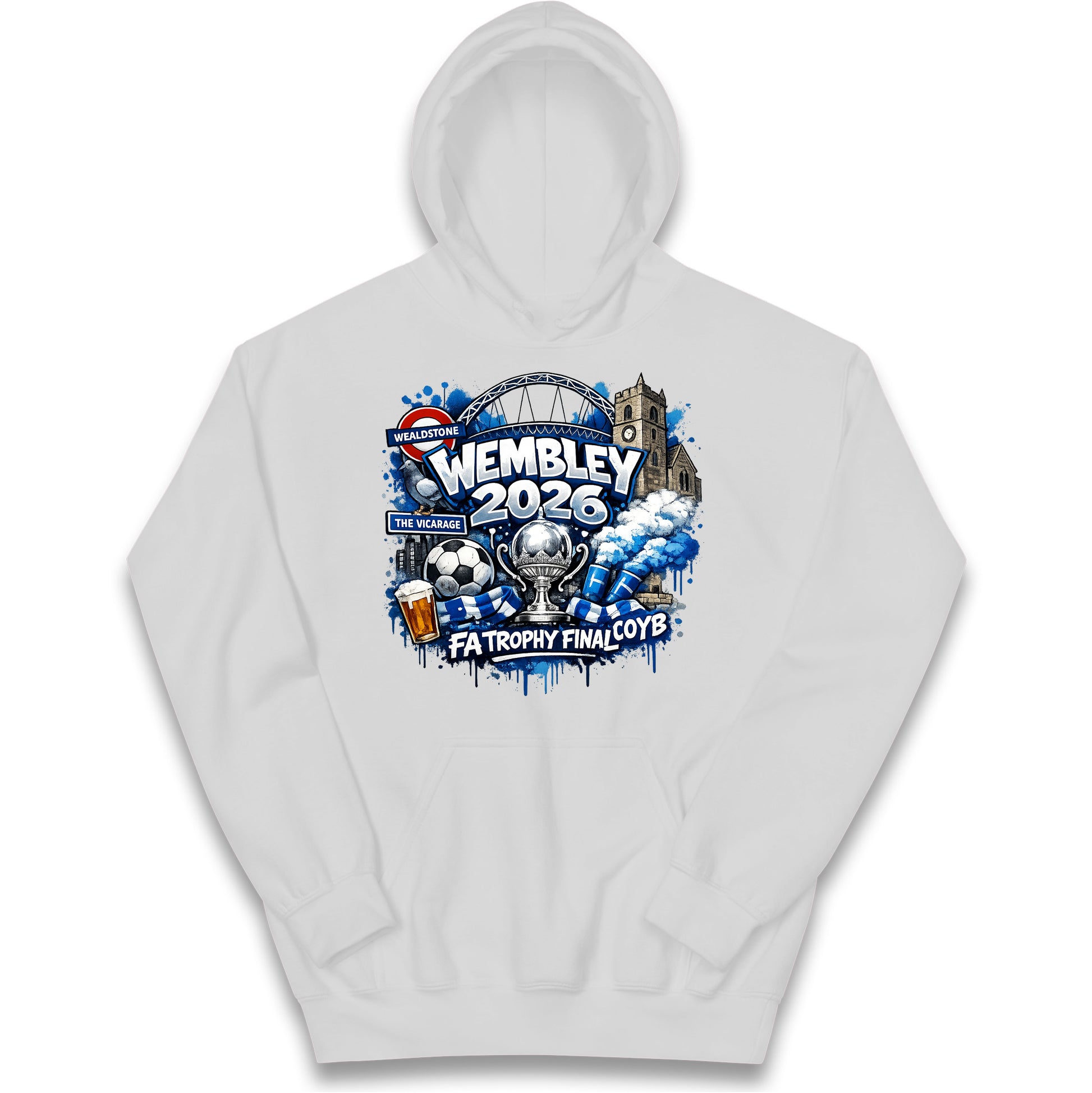 Wealdstone FA Trophy Final Wembley 2026 | Buy FA Trophy Wear Kids Hoodie 