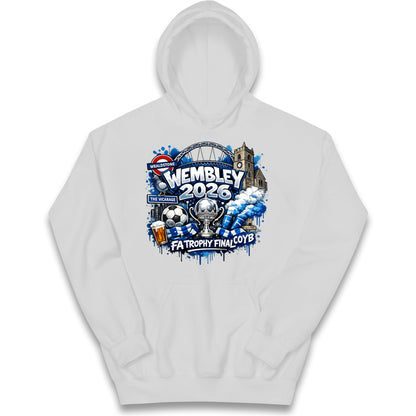 Wealdstone FA Trophy Final Wembley 2026 | Buy FA Trophy Wear Kids Hoodie 