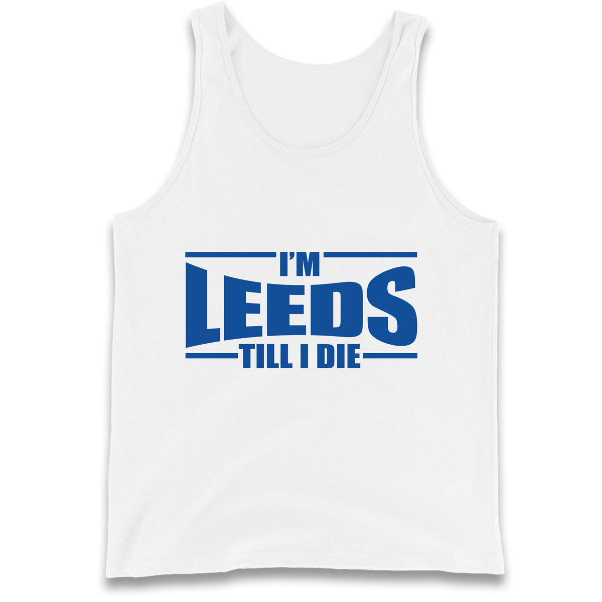 Leeds Till I Die Football Tank Top