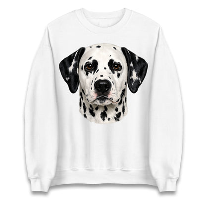 Dalmatian Dog Face Jumper