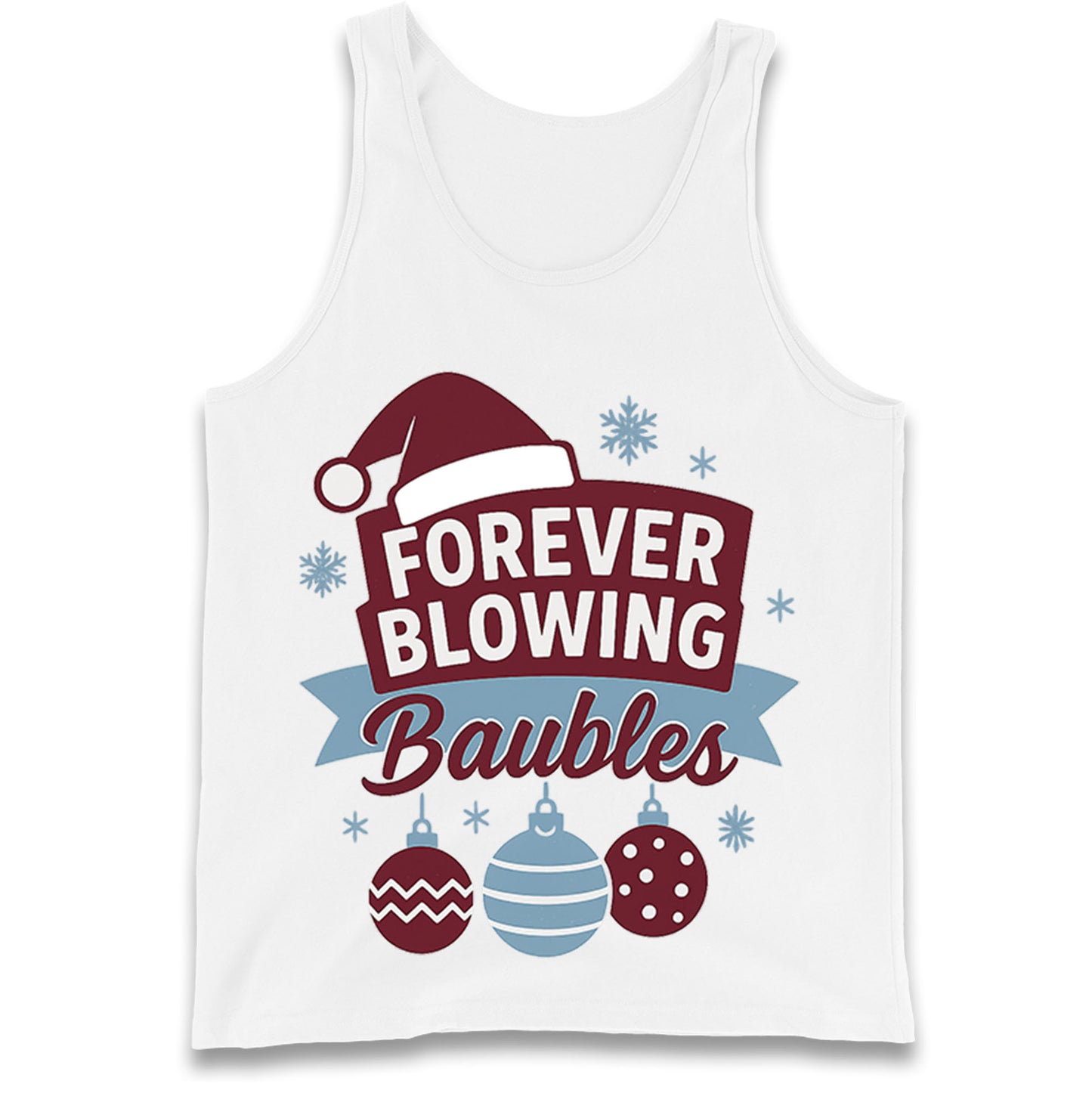 Forever Blowing Baubles West Ham Christmas Tank Top