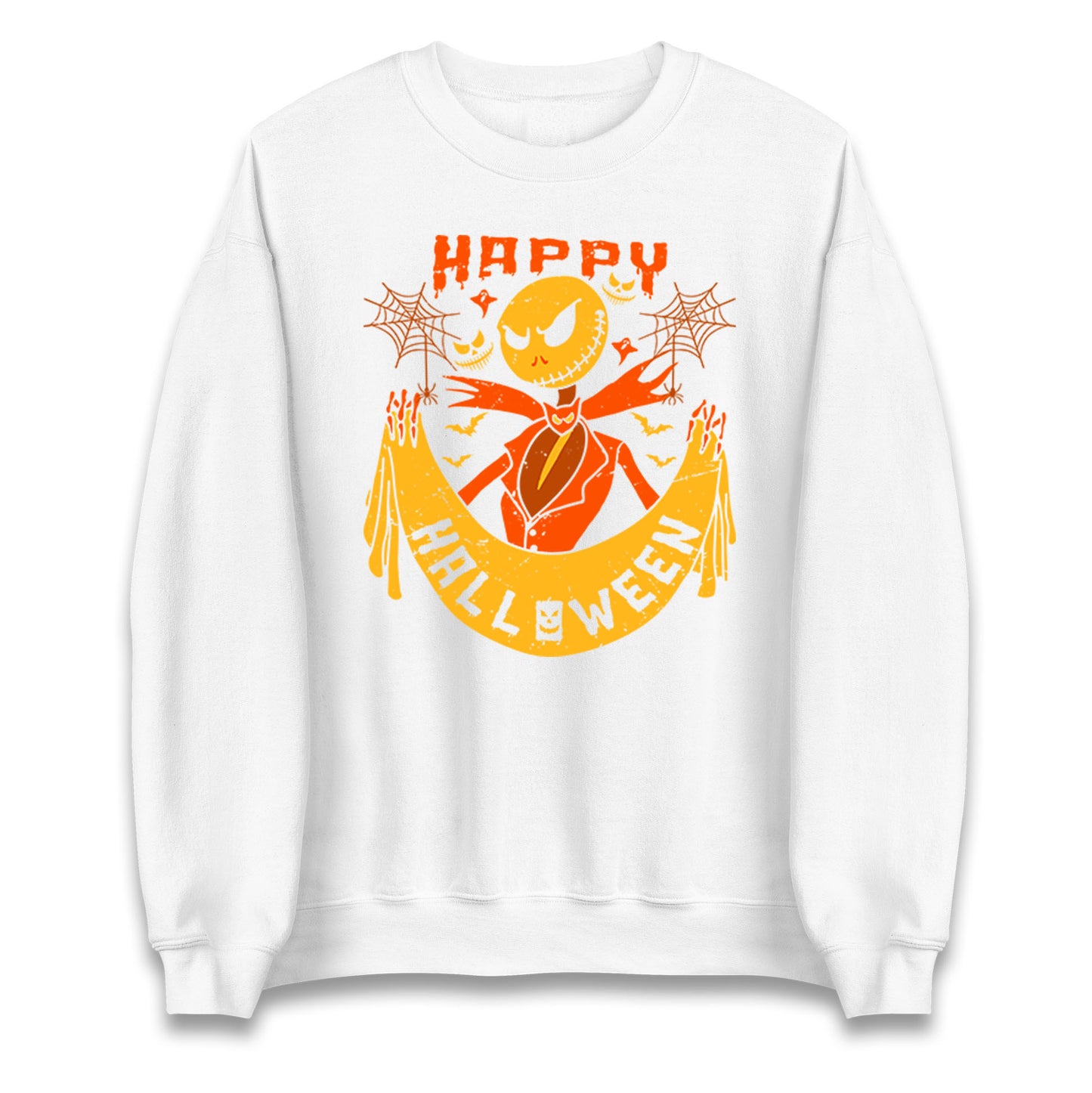 Jack Skellington Happy Halloween Unisex Sweatshirt