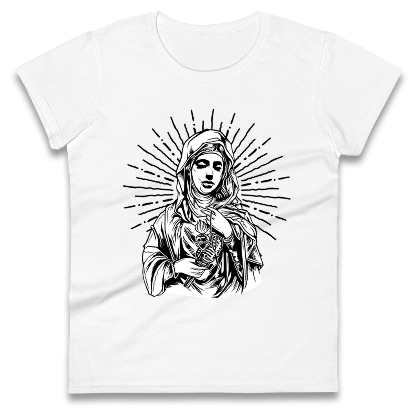 Mary Mother Of God Ladies T Shirt