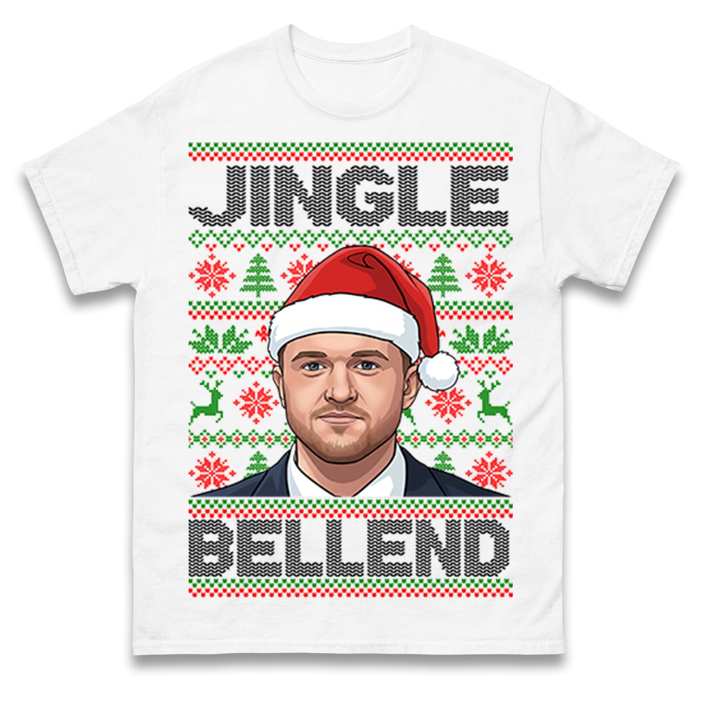 Tommy Robinson Jingle Bell T Shirt