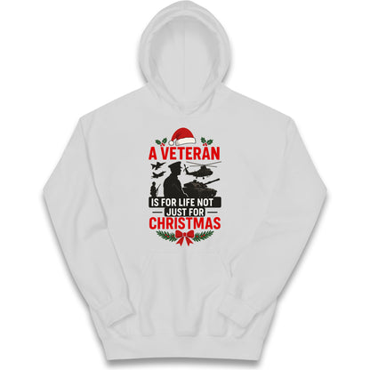 Veteran Christmas Kids Hoodie