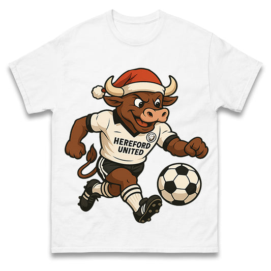 Retro Hereford Christmas T Shirt