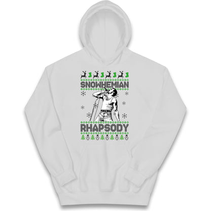 Freddie Mercury Christmas Kids Hoodie
