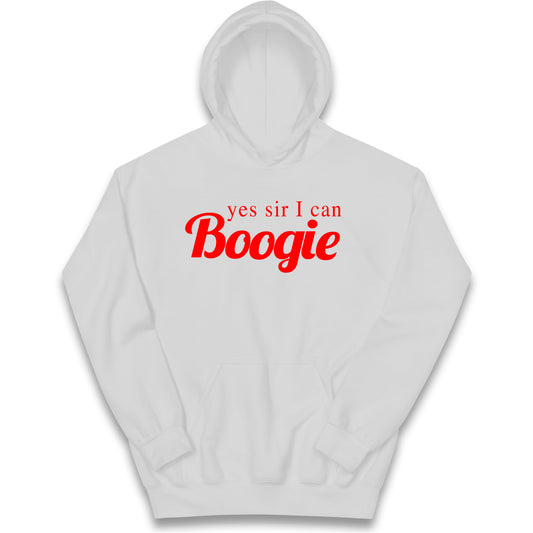 Yes Sir I Can Boogie Kids Hoodie