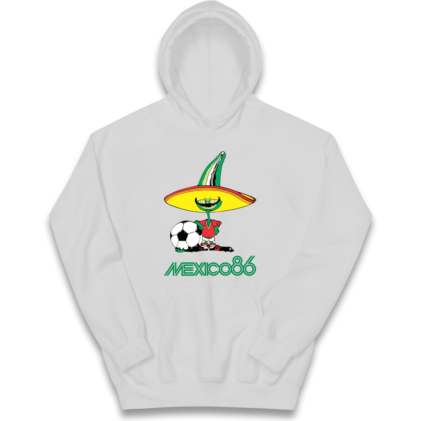 Mexico 86 Mascot Kids Hoodie