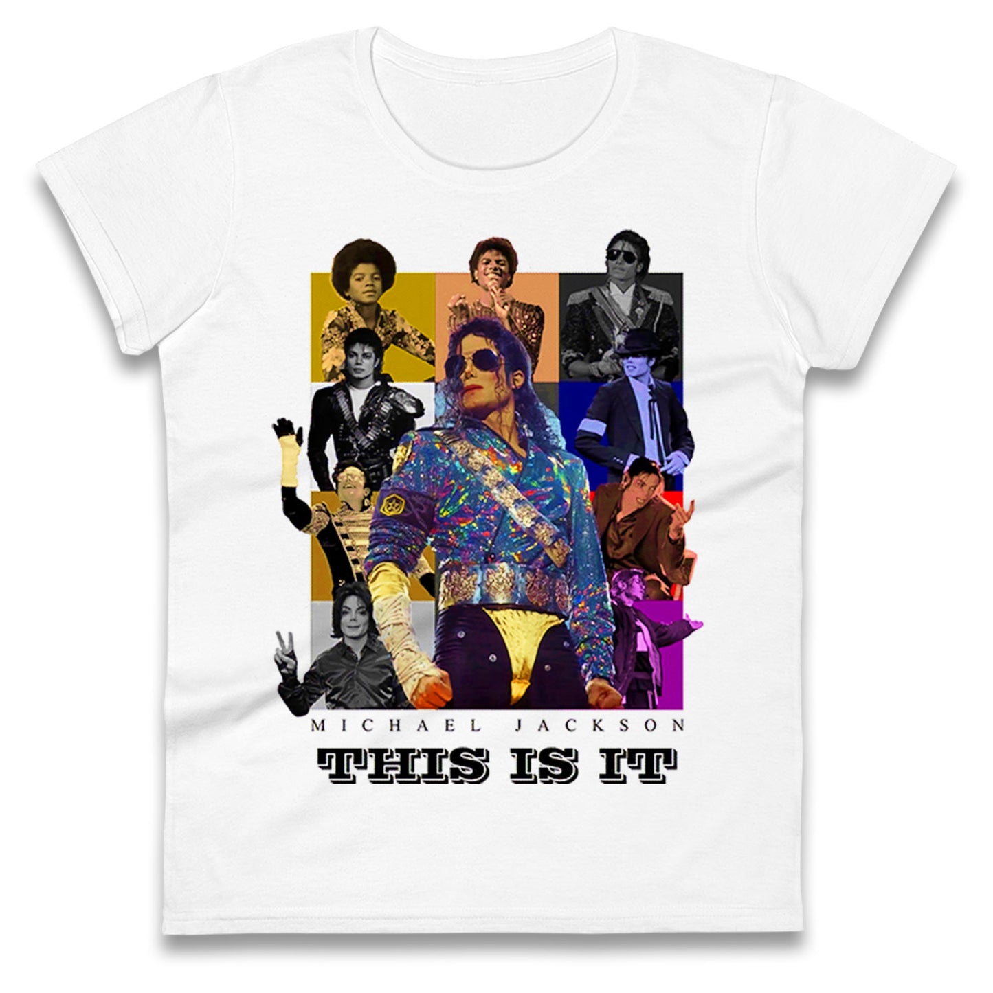 Michael Jackson This Is It Ladies T Shirt