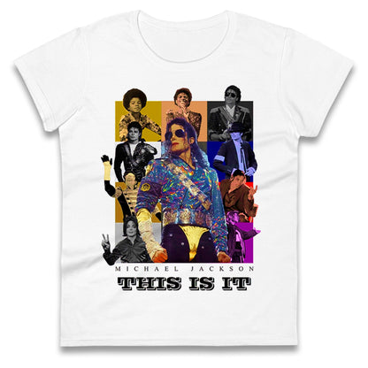 Michael Jackson This Is It Ladies T Shirt