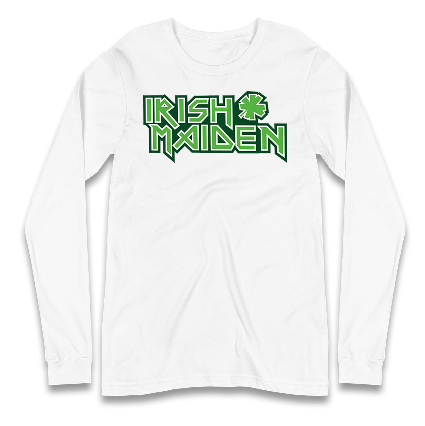 Irish Maiden St Patricks Day Longsleeve T Shirt 