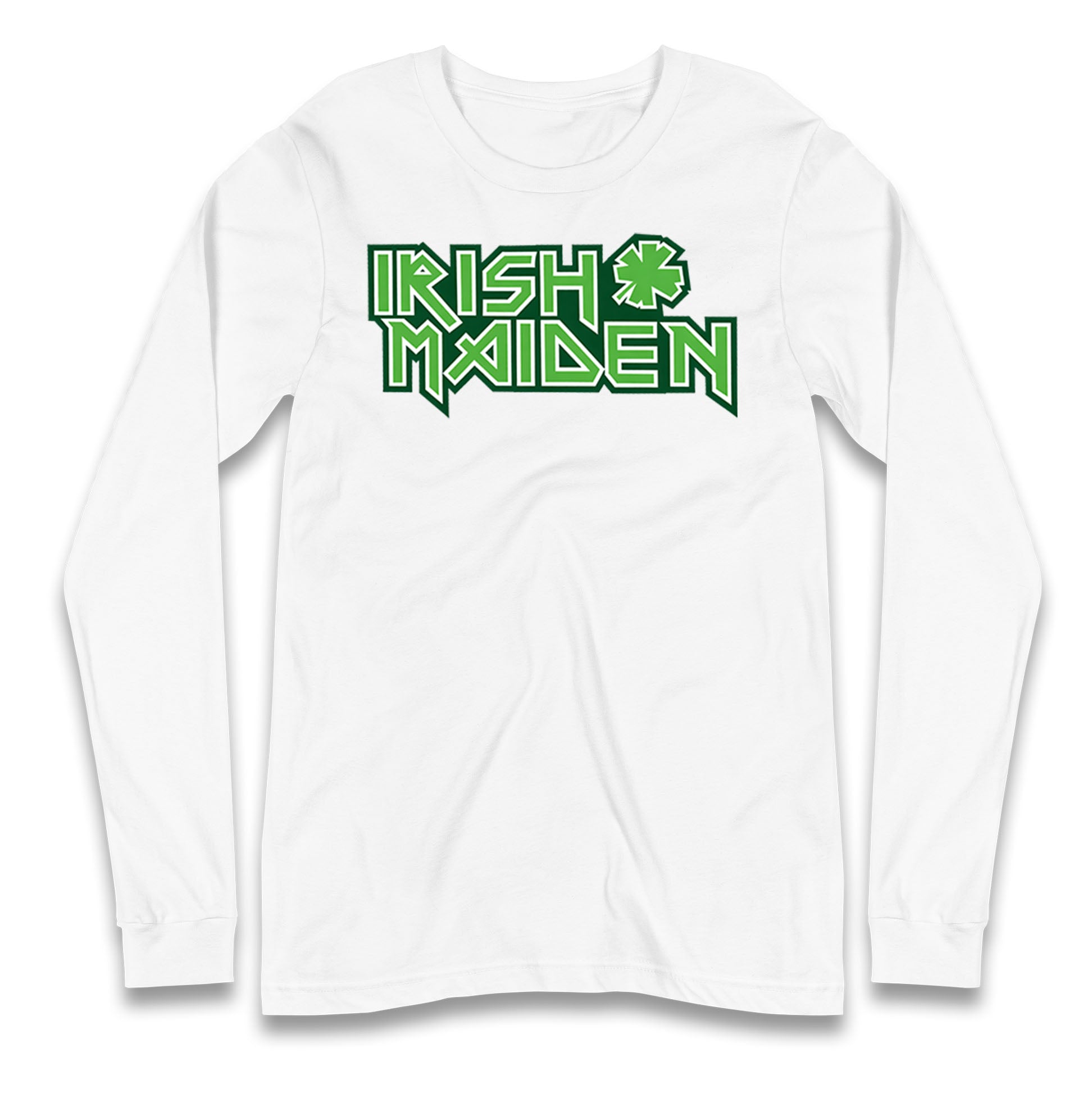 Irish Maiden St Patricks Day Longsleeve T Shirt 