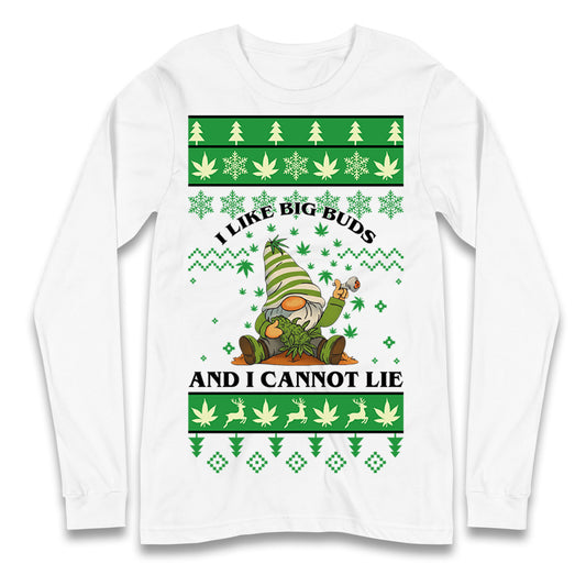 Cannabis Christmas Longsleeve T Shirt