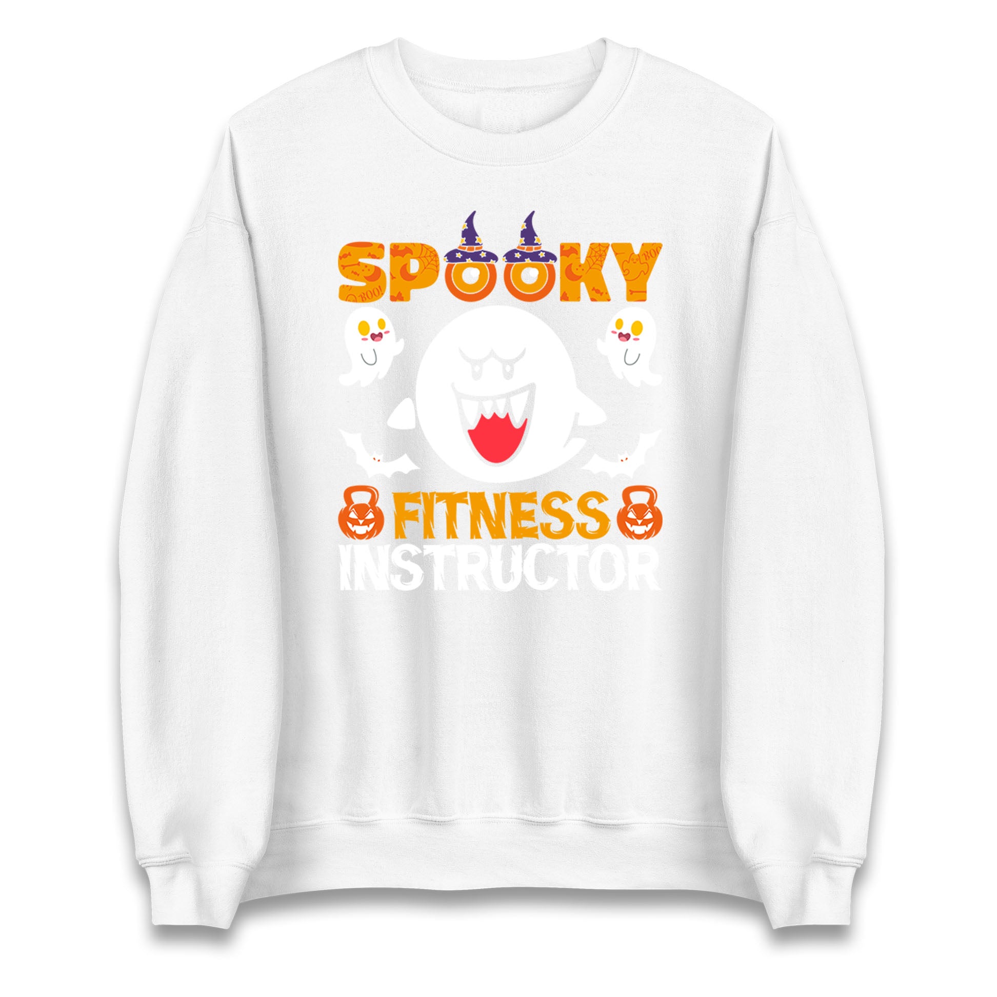 Spooky Fitness Instructor Halloween Sweatshirt
