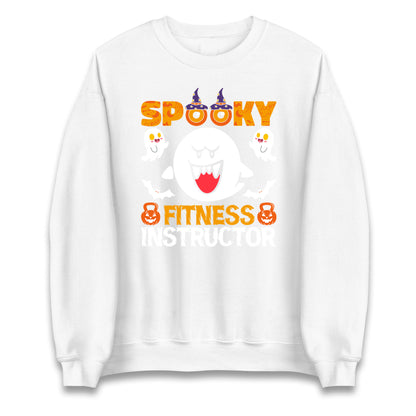Spooky Fitness Instructor Halloween Sweatshirt
