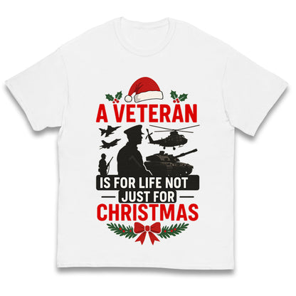 Veteran Christmas Kids T Shirt 