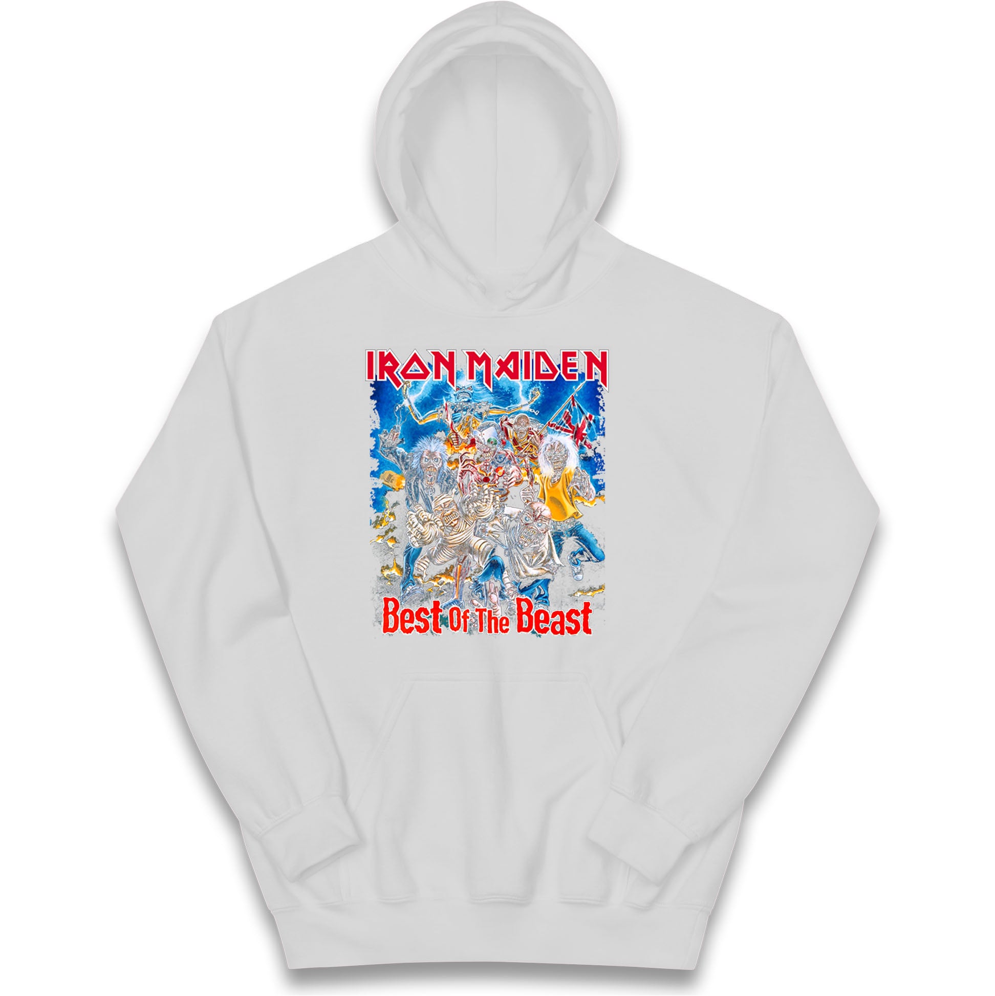 Iron Maiden Best Of The Beast Kids Hoodie