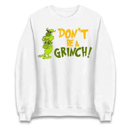 grinch christmas sweatshirt