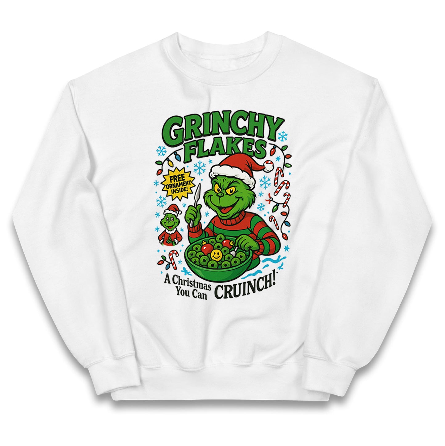 Grinch Christmas Kids Jumper