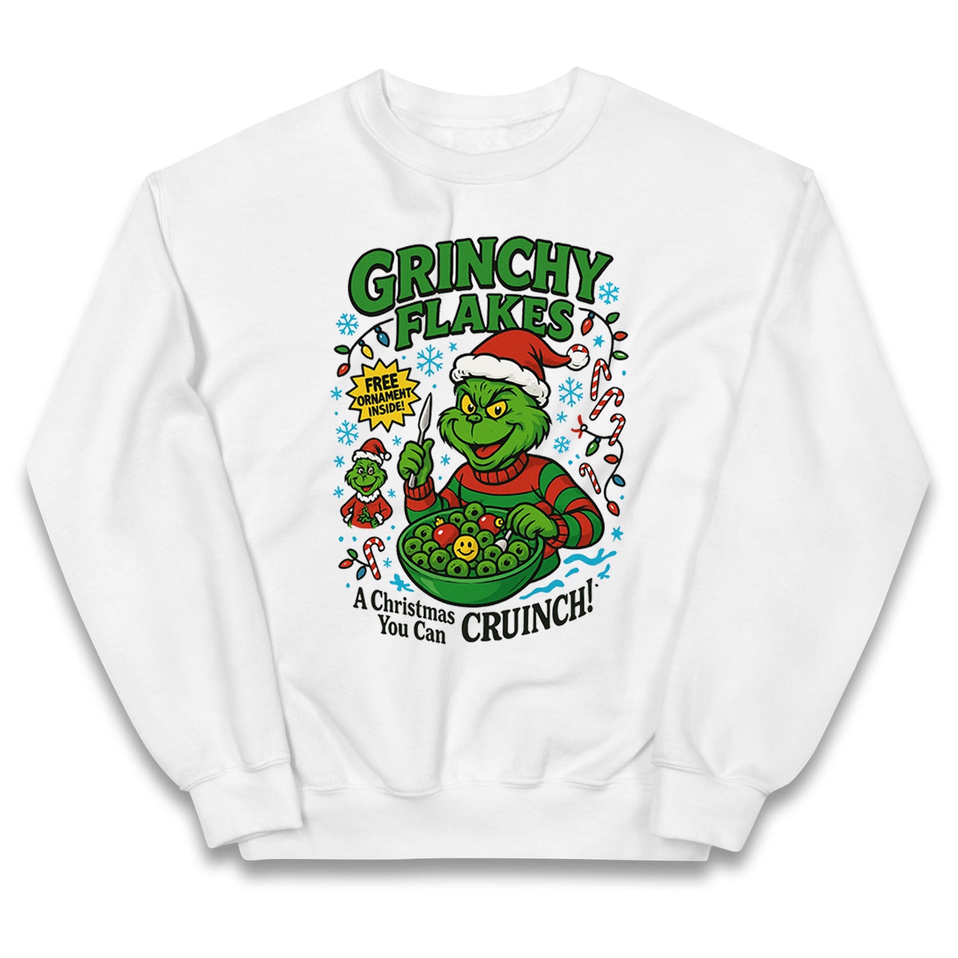 Grinch Christmas Kids Jumper