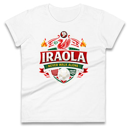 Andoni Iraola Never Walk Alone Ladies T Shirt
