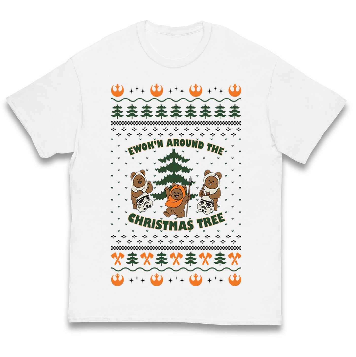 Star Wars Ewoks Christmas Kids T Shirt