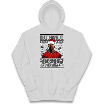 Kobbie Mainoo Christmas Kids Hoodie