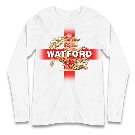 Watford Football Club Long Sleeve T Shirt