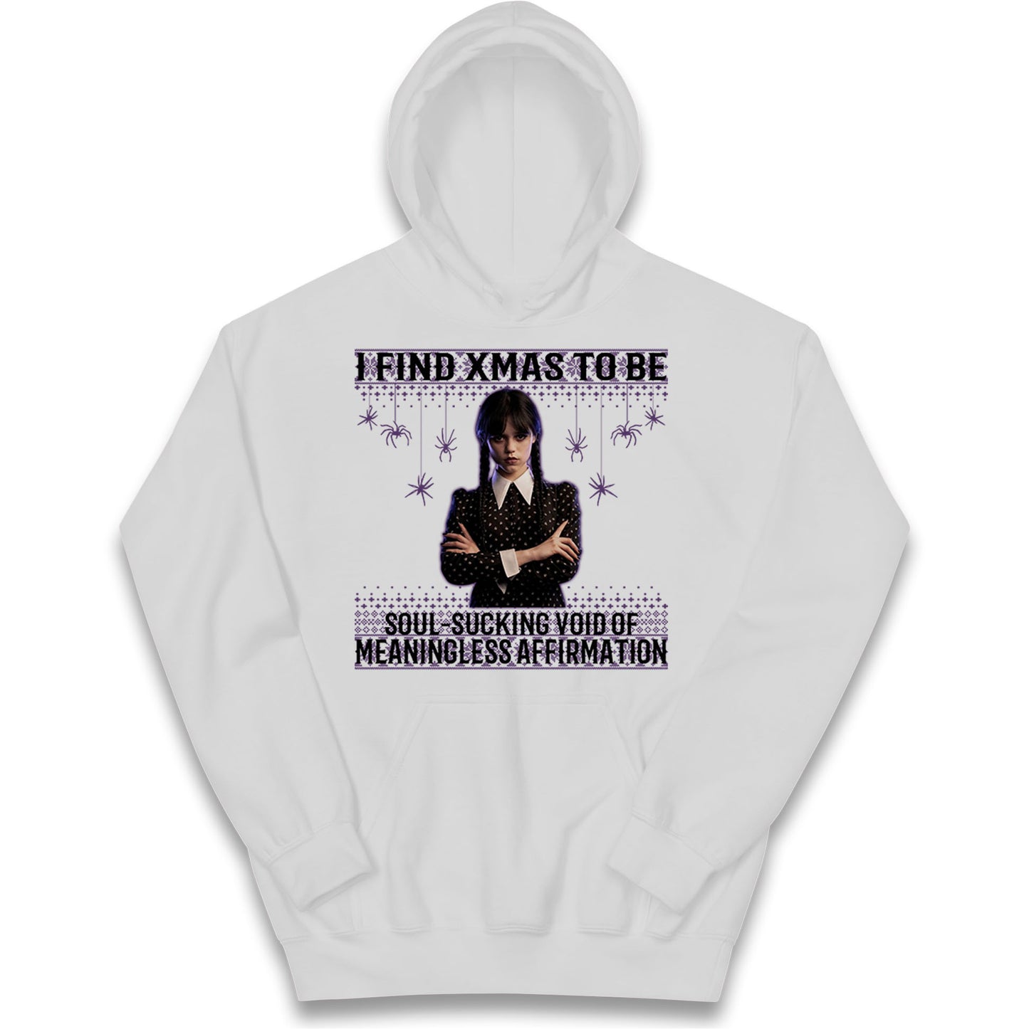 Wednesday Christmas Kids Hoodie