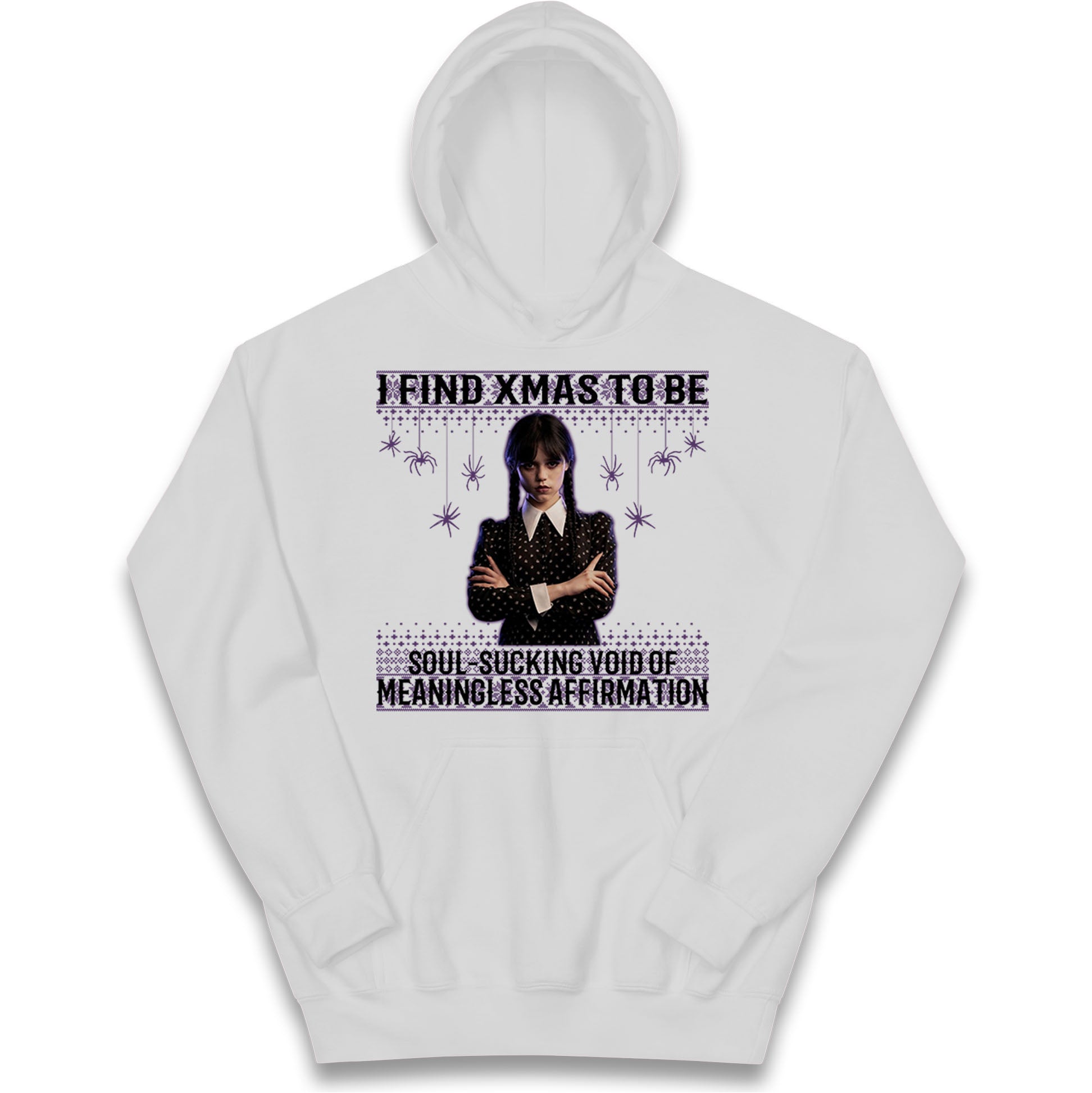 Wednesday Christmas Kids Hoodie
