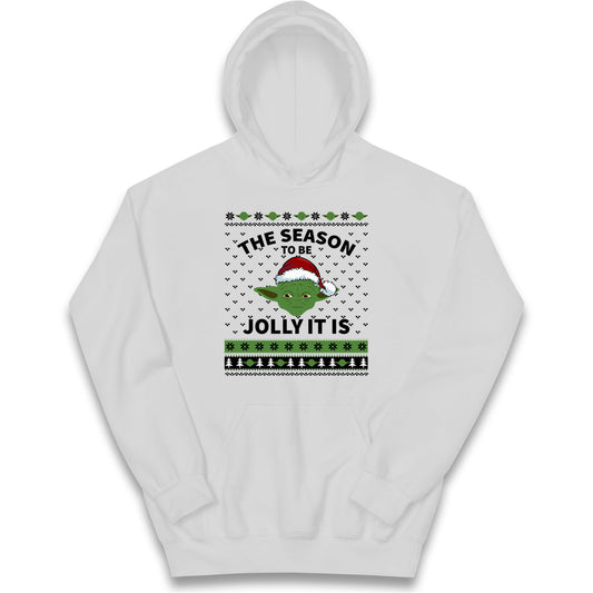 Yoda Christmas Kids Hoodie