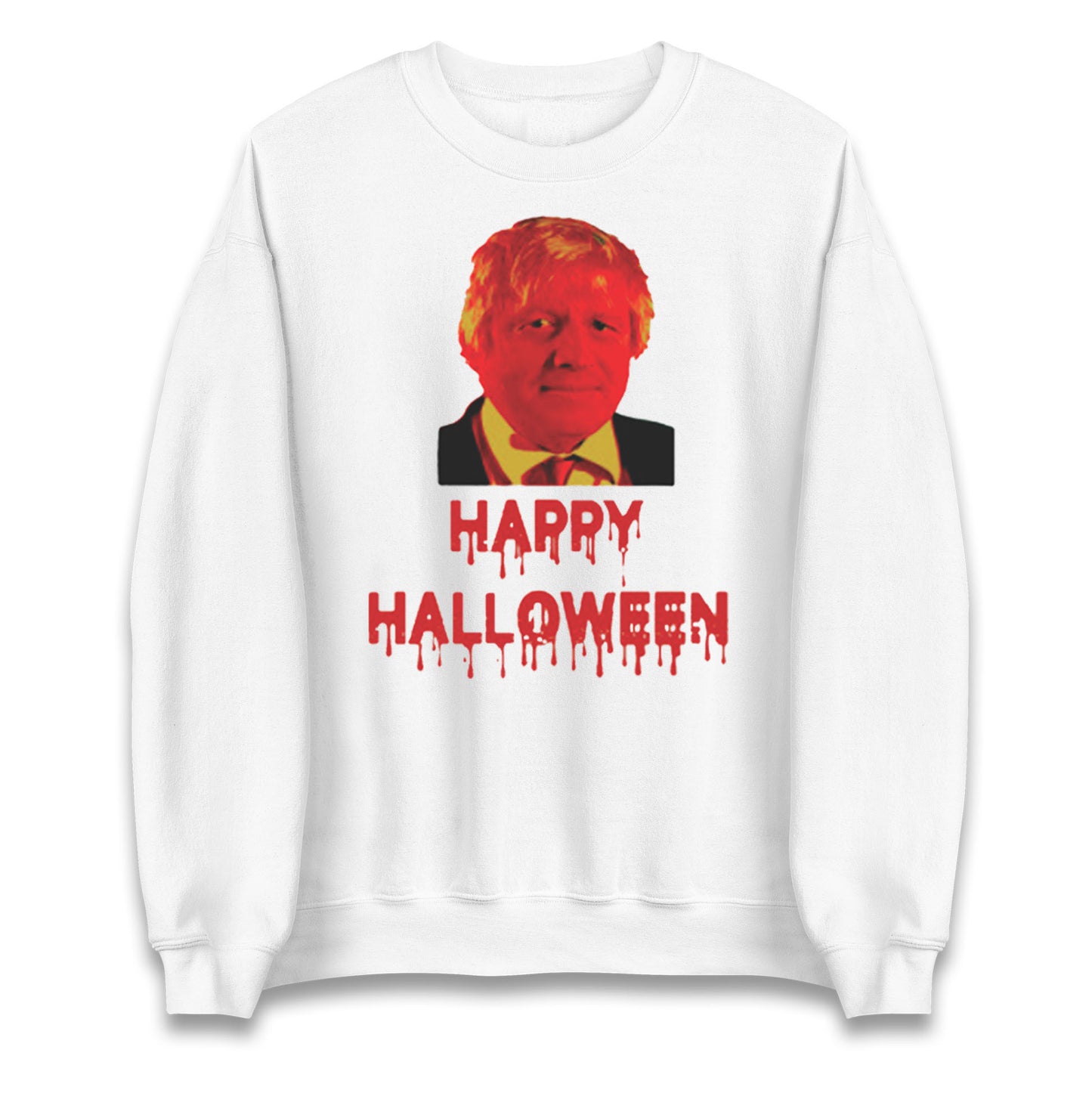 Boris Johnson Happy Halloween Sweatshirt
