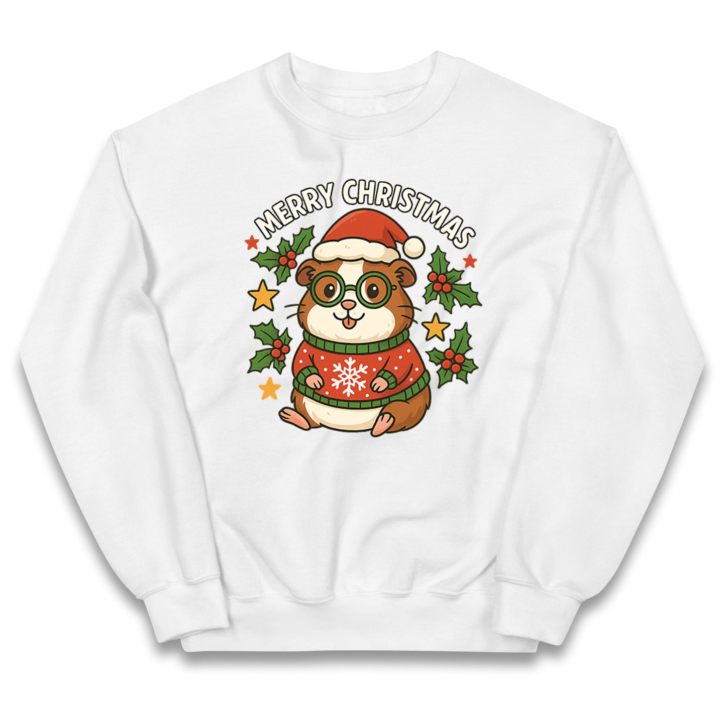 Guinea Pig Christmas Kids Jumper