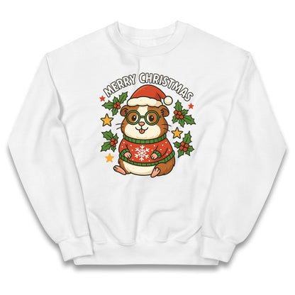 Guinea Pig Christmas Kids Jumper