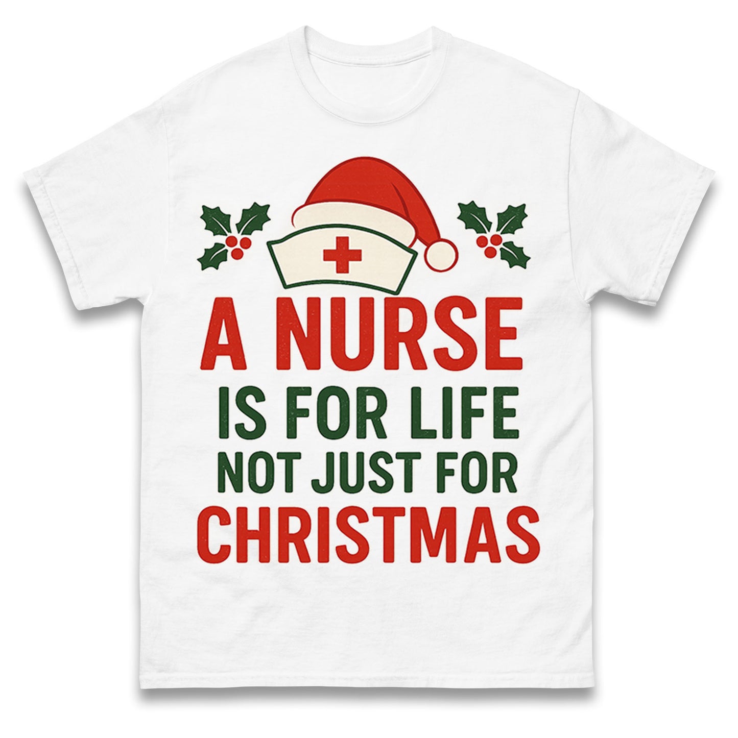 Nursing Christmas T Shirt