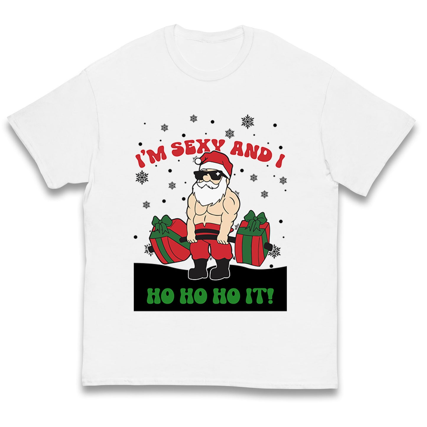 Santa Claus Ho Ho Ho Kids T Shirt
